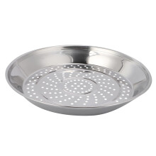 Stainless Steel Steamer Rack for Wok Rust Resistant Food Grade Tray with Holes for Vegetables Fish