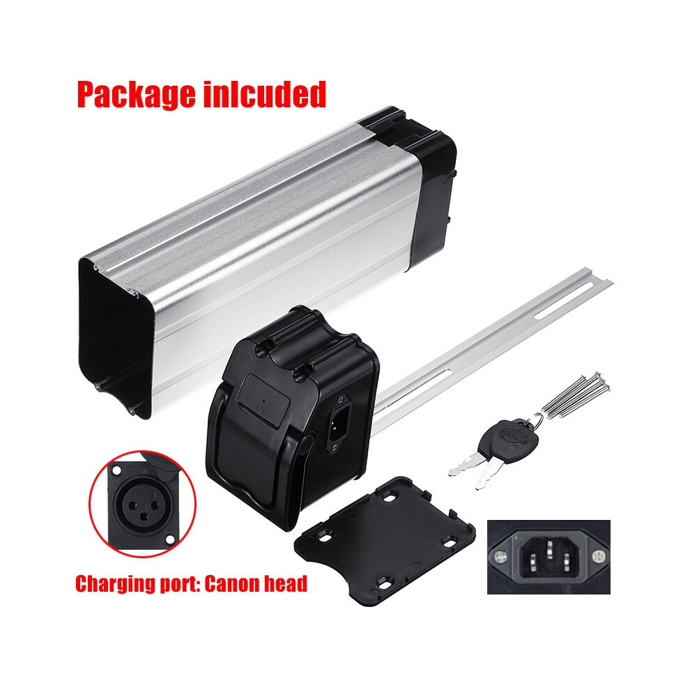 Photos - Climbing Gear Electric Bike Plastic Lithium Battery Box 36V/48V/60V Large Capacity 18650 Holder Case Bicycle Accessories,XLR