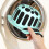 Hat Cleaning Cage Baseball Cap Rack Silicone Protector Curved Blue 6