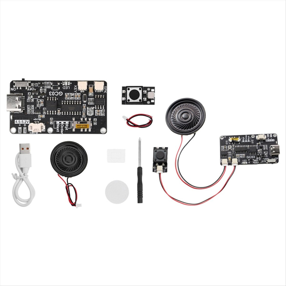 Photos - Other Toys Recordable Sound Module with MP3 Download TYPE-C for Gift Box Christma