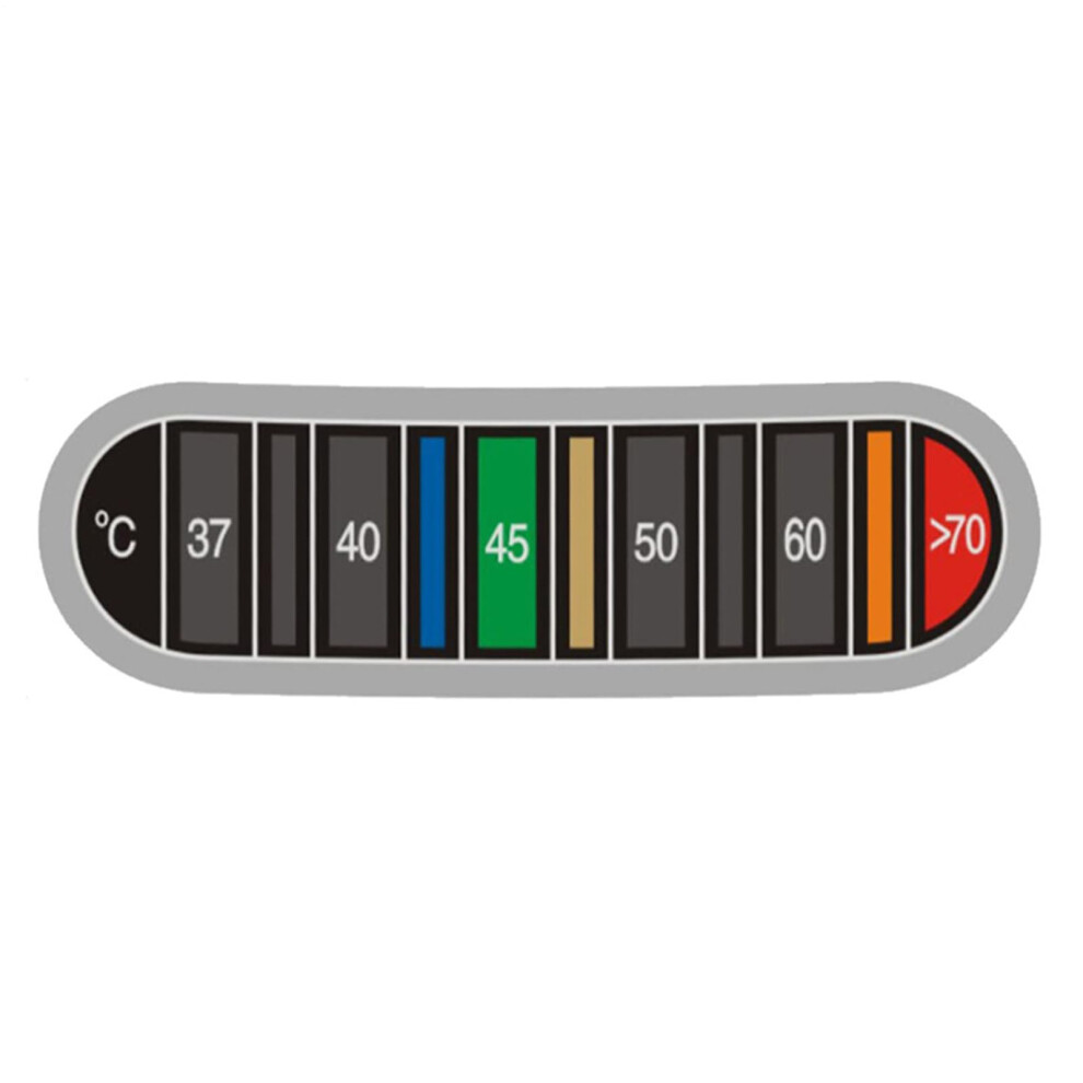 Bottle Thermometer Sticker Pack  Adhesive Temperature Strips for Beer Wine Coffee