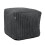 (Slate Grey) rucomfy Indoor Jumbo Cord Bean Bag Footstool - Cube Pouffe 3