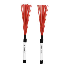 Drum Brushes with Handle for Beginners, Durable Jazz Brushes with Comfortable Grip for Versatile Playing