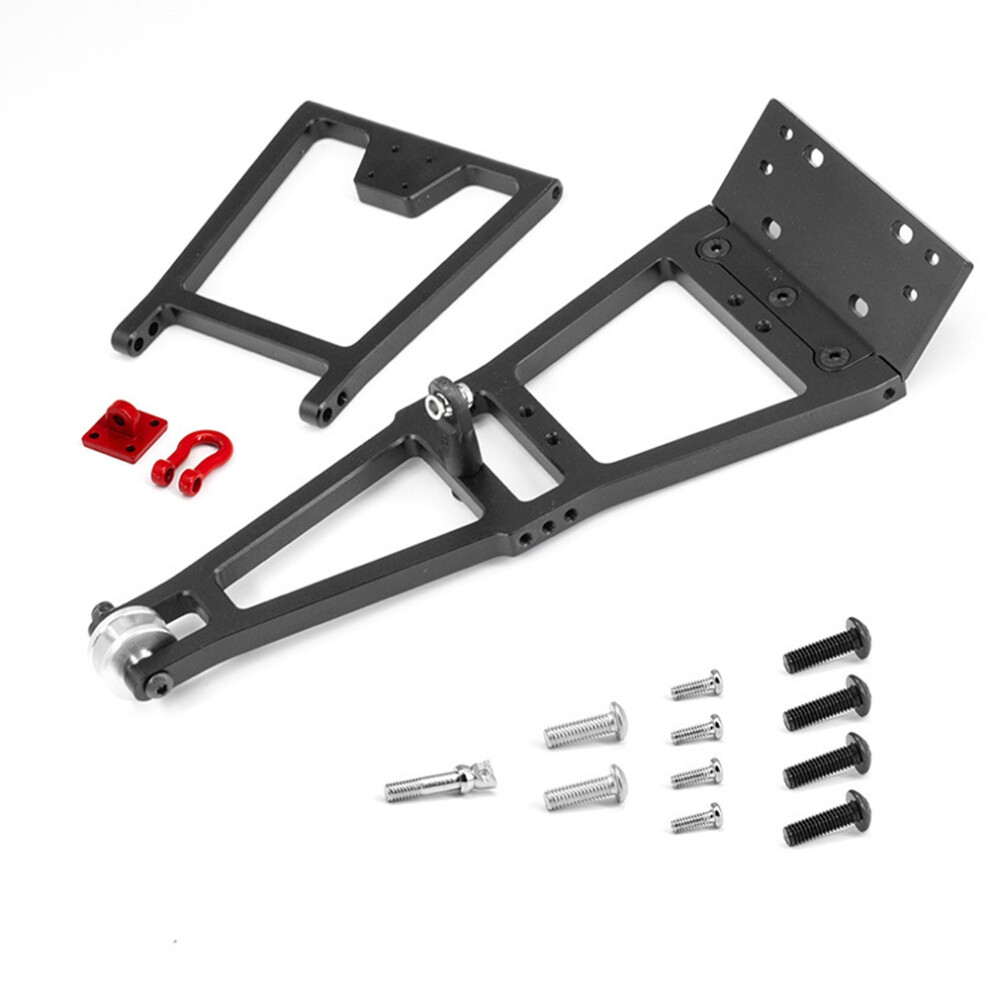 Rc Car Upgrade Winch/ Rescue Truck Tow Crane Arm Kit For 1/10 Trx4 Scx Black 4853841199626