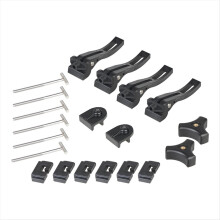 Truck Cargo Cover Fixing Kit Hard Tri-Fold Tonneau Pickup Bed Rear Fro