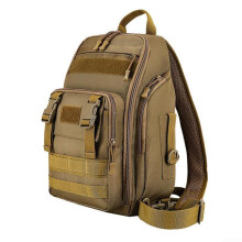 bait bag, crossbody bag for outdoor activities, organized storage (brown)
