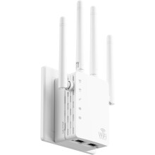 Range WiFi Extender Signal Booster Dual Band 5GHz/2.4GHz, 150-Device Compatibility, Simple Installation
