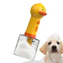 Dog Shampoo Foam Sprayer Pet Bathing Shampoo Foam Sprayer Rechargeable,Dog Cat Bath Grooming Supplies, Bathroom Pet Deep Cleaning Accessories