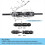 5 Pairs Solar Connectors M-C-4 Male/Female IP67 Waterproof Panel Cable 5
