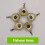 LED Attracting Fish Light Eye Shape Luminous Lamp Lure Deep Drop Color 5