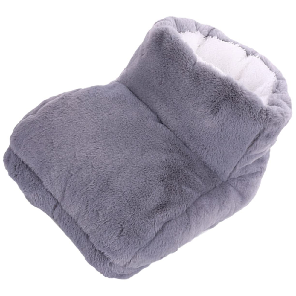 Heated Foot Warmer USB Powered Plush Electric Slippers for Fast Warming Office and Home Use