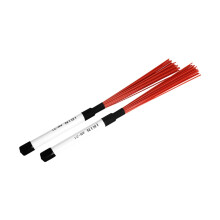 1 Pair Jazz Drum Brushes Nylon ABS Handle Lightweight Percussion Sticks for Jazz and Travel