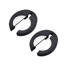 2pcs Stainless Steel Wine Foil Cutter with Ergonomic Grip for Quick and Safe Bottle Opening