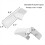RV Rain Gutter Spouts with Extensions Roof Rail Drain Protect Accessor 5