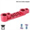 Bicycle Disc Brake Adapter CNC Bracket for Road Bikes Compatible with 3