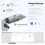 Automatic Touchless Toilet Flush Kit with 20” Sensor Range, Supports Sensor Remote Control, Fits Lever-Style Toilets 4