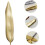Japanese leafshaped chopstick rest creative design for table decoration golden 5