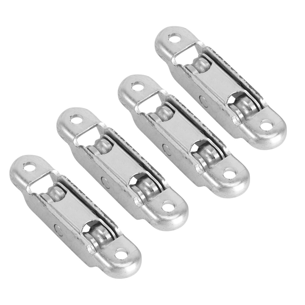 4Pcs Quiet Double Bearing Window Sash Pulley Wheels For Sliding Door Smooth Durable Rollers 9119770476524