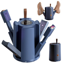 Electric Shoe and Boot Dryer with Quick Drying Technology, 2 Speeds, Timer, Foldable Design