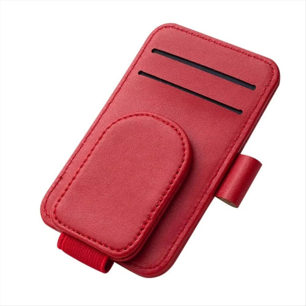 Car Sun Visor Glasses Holder With Strong Magnet, Mini Sunglasses Clip, 4853841193570