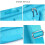 Pilates Mat Bag Multifunctional Yoga Strap Backpack (Orange) 5