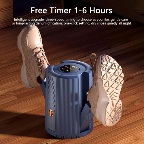Electric Shoe and Boot Dryer with Quick Drying Technology, 2 Speeds, Timer, Foldable Design 2