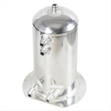 Serbatoio di compensazione a cupola universale per auto da 2,5 l / 0,66 galloni Serbatoio turbo AN8 - AN10 Tanica di raccolta olio per auto modificata