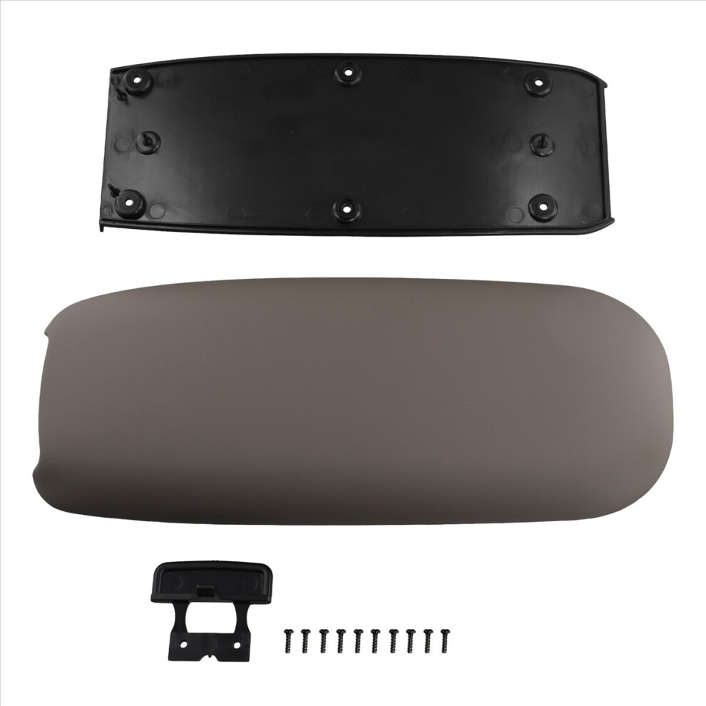 925-002 Car Center Console Lid Armrest Cover Replacement For Blaz Gray 4853841102077