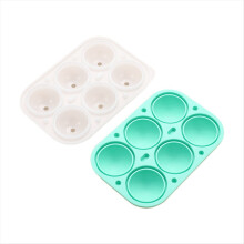 Ice Ball Mold Food Grade Silicone Funnel-Free Easy Demoulding Summer W