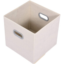 Úložné koše kostky, prodyšný materiál, organizér kostky do skříně, skládací kostkové koše s rukojeťmi, design z ekologické tkaniny,