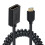 2.1 Version Mini Video Camera Spring Coiled Cable-Straight head 1