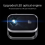 Συμβατό με προβολέα A10 - Συμπαγής έξυπνος μίνι προβολέας με υποστήριξη 4K, φορη 3