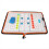 Portable Ice Hockey -Board Zipper Foldable Puck Strategy Board -Access 5