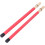 2 Pack Drum Percussion Tool Set with Accessories for Practice and Performance (Yellow, Red) 2