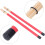 2 Pack Drum Percussion Tool Set with Accessories for Practice and Performance (Yellow, Red) 4