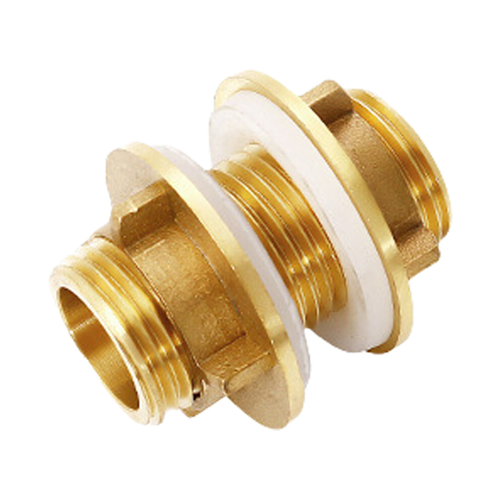Reliable Brass Bulkhead Connector Adapter For Efficient-40Mm 7695000441996