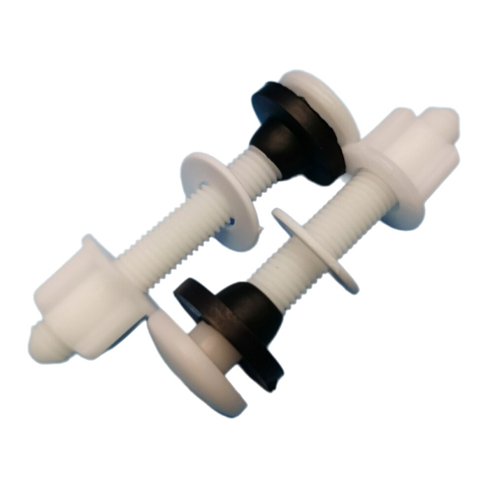 Toilet Hinge Close Coupling Bolts, Rubber Donut Washer For Durable Fastening And Repair, Toilet Cistern Seal Pan With Conical Cone Shaped Donut Doughn 9454554962719