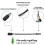 Rechtshänder Golf Swing Trainer Hilfe Golf Grip 3