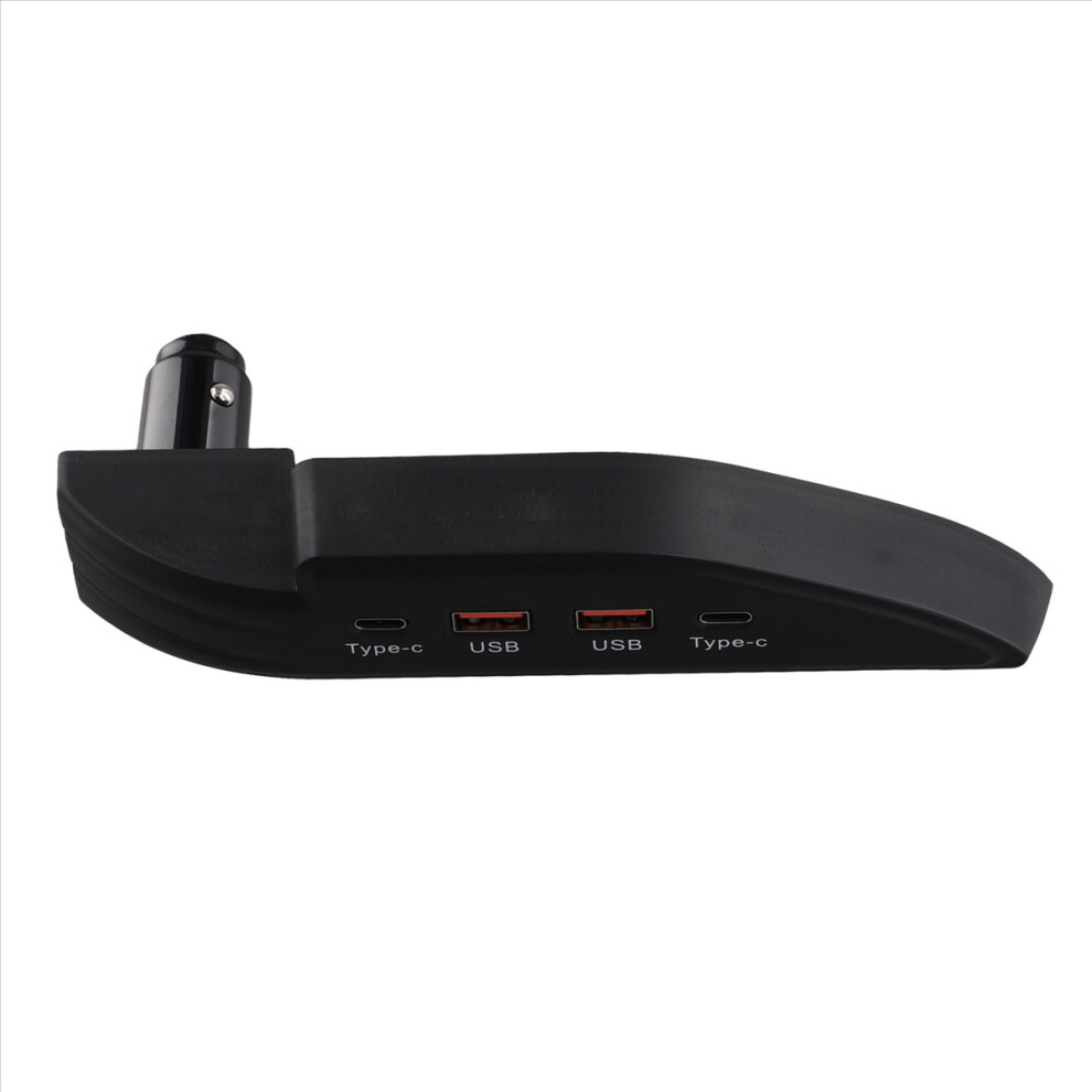 Car Usb Type-C Splitter Adapter Fast Charger Shunt Hub Docking Station 4853841100097
