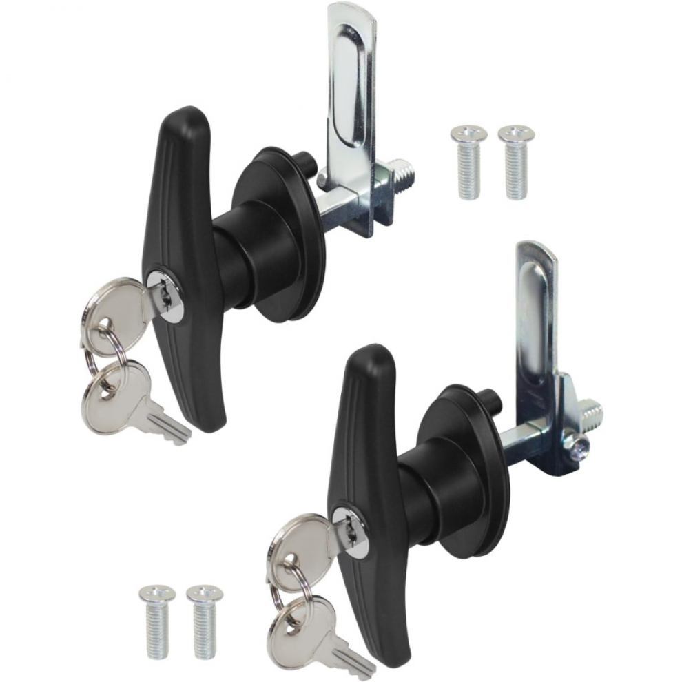 Truck Cap And Canopy Lock System With Keyed Alike Fit For T-Handle 9408048847204