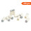 100PCS Slip-on Pool Queue Tipps Billard Queue 4