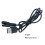 Câble d'alimentation flexible en PVC de 80 cm, charge sous vide 5