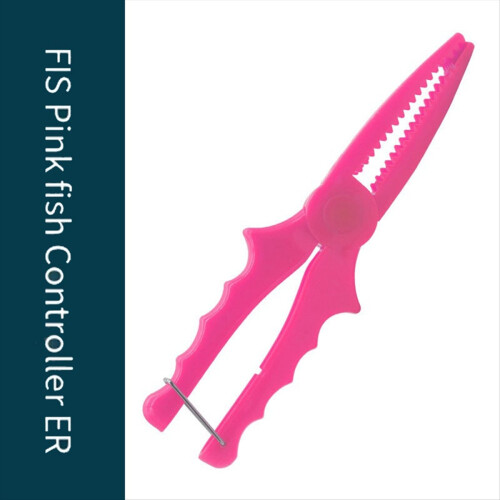 Plastic Clamp Fish Pliers Small Controller Portable Fishing Tool Pink 2
