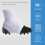 1 Pair Spike Foot Covers Super Soft High Elastic Slip Resistant Solid 5