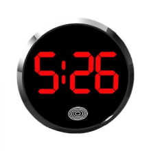 2025 1Pc Car Clocks For Dash Digital Dashboard Clock Mini Electronic Clock Vehicle