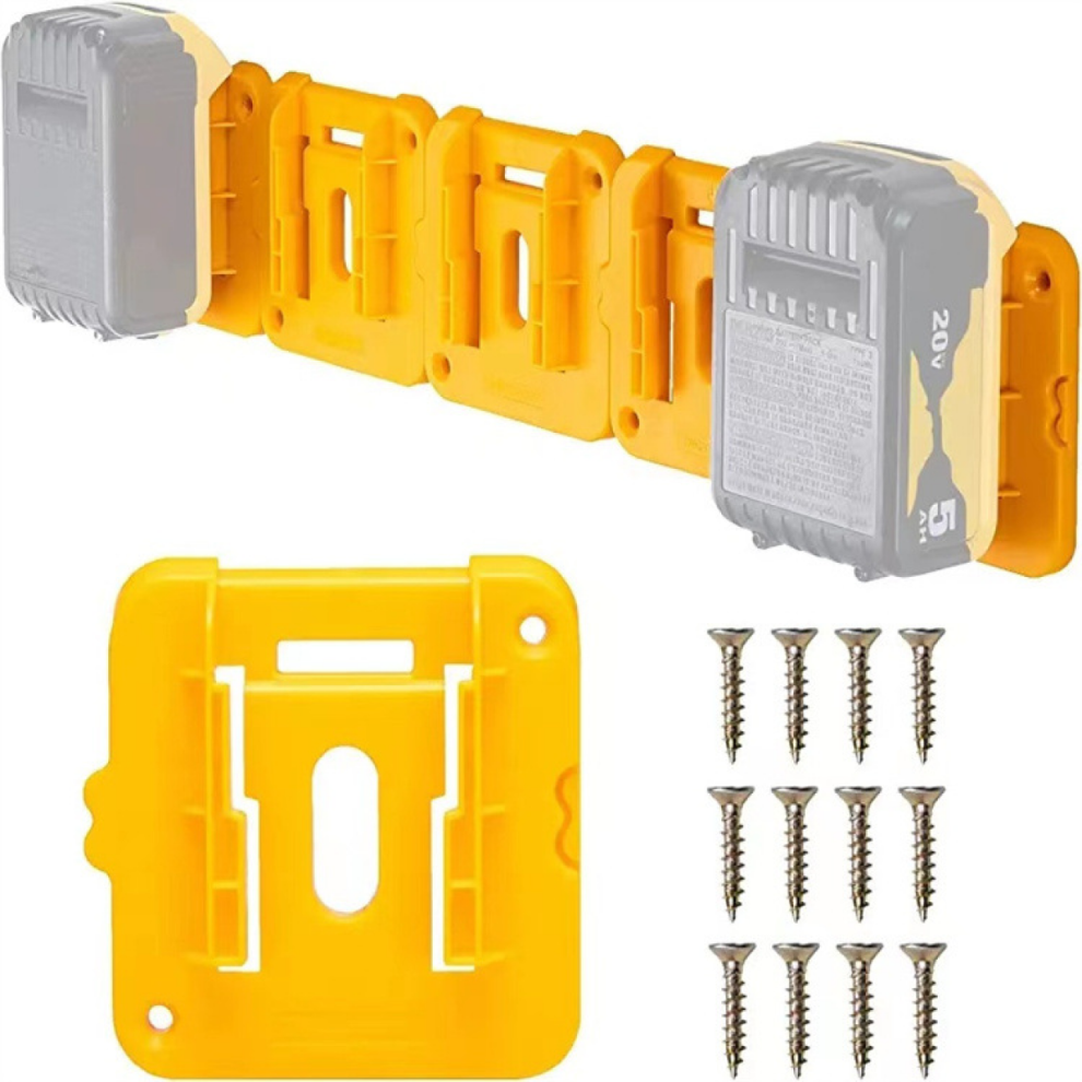 10-Pack Compatible With Dewalt 20V/60V Battery Mount Dock Holder, Compatible With Dcb200 Series & 9408048845019