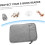 Lightweight Splashproof EReader Sleeve Case with ScratchResistant Protection for Daily Use Grey 5