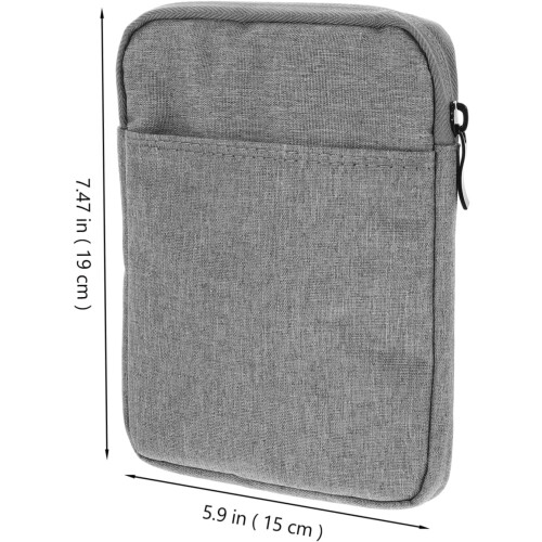 Lightweight Splashproof EReader Sleeve Case with ScratchResistant Protection for Daily Use Grey 2