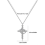 Cross Rotated Crown Necklace 3