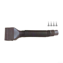 A musthave for the garden. The dynamic telescopic gutter extension with a reach of up to 59 cm (brown).